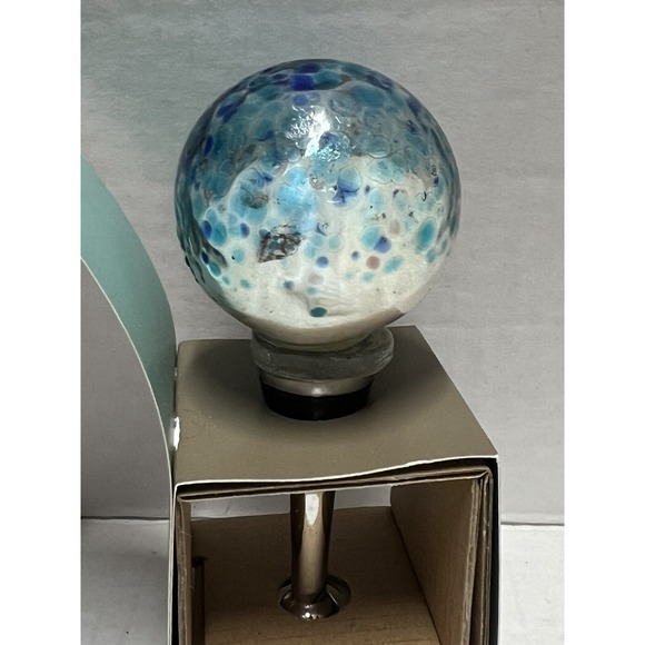 Pier 1 Imports Bottle Stopper Wine Barware Nautical Beach sand shells - Picture 4 of 12